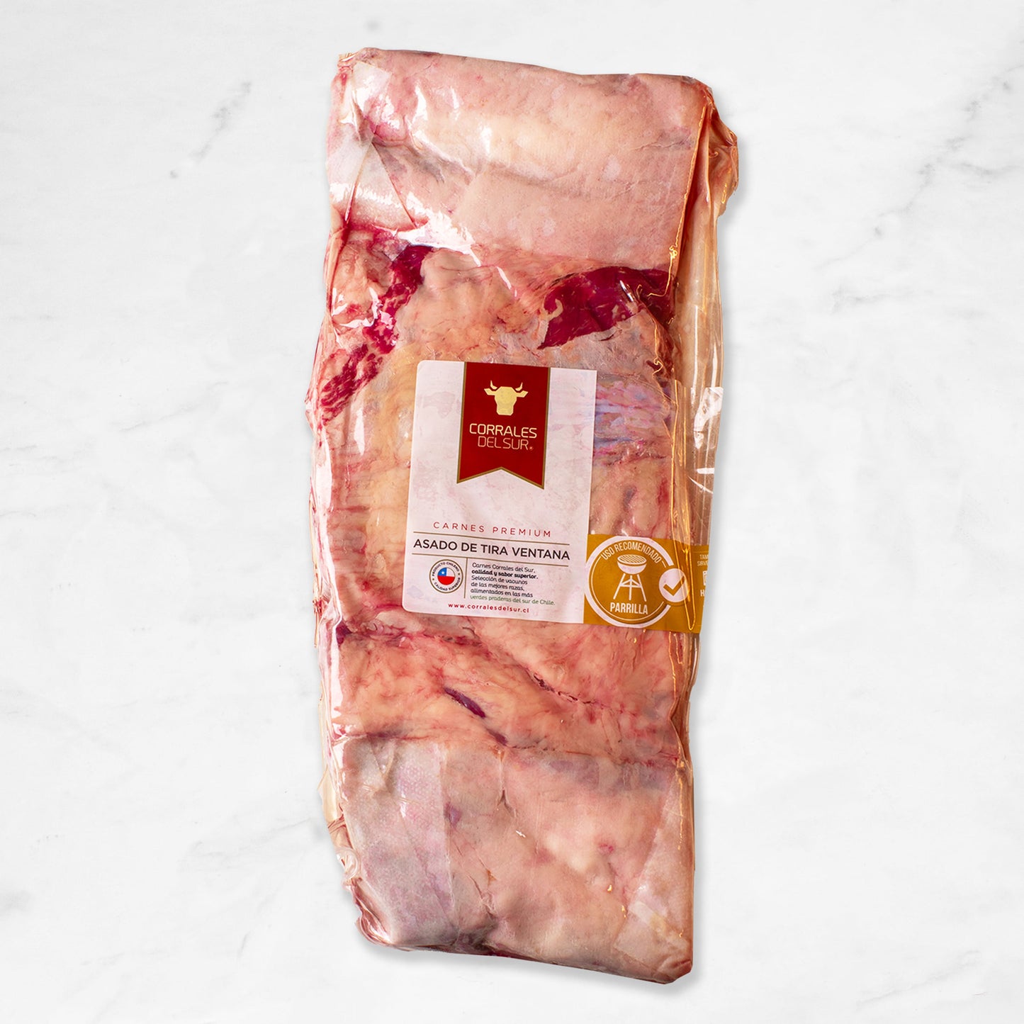 Asado de Tira | Ventana | Premium | 2,5 Kg