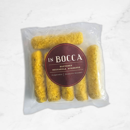 Bastones de mozzarela I Apanados I In Bocca