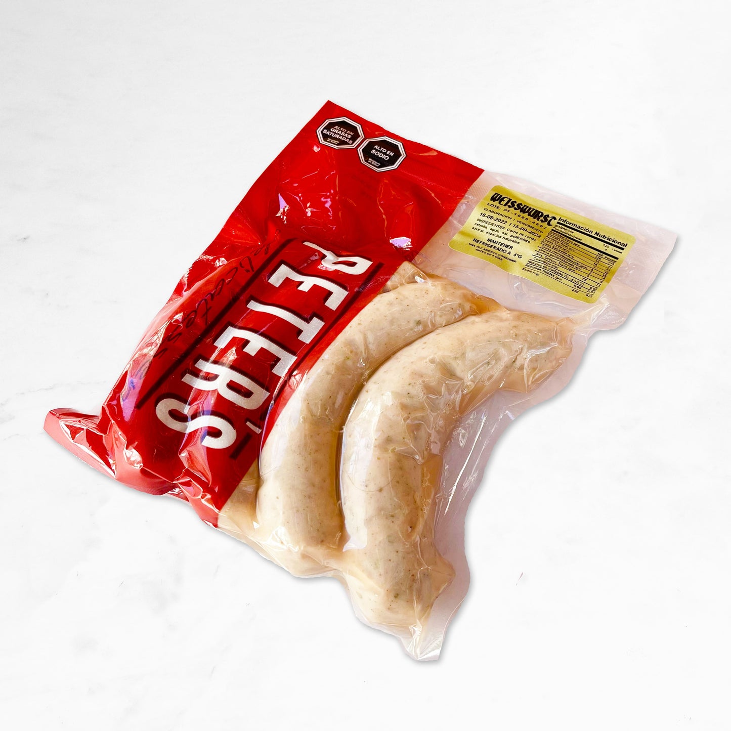 Longaniza Alemana | Weisswurst | Peter's