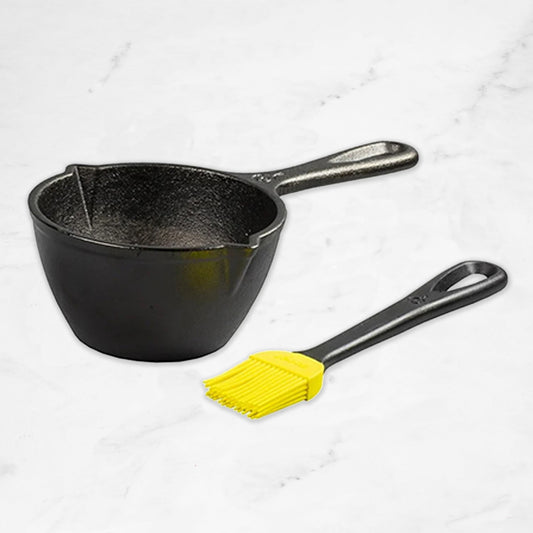 Set | Olla para Derretir | Pincel Silicona | Lodge