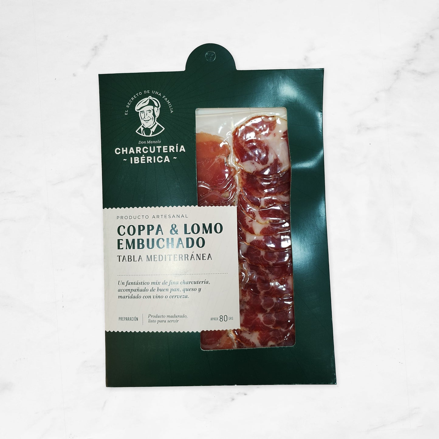 Tabla Mediterránea | Lomo Embuchado & Coppa | Charcutería Ibérica