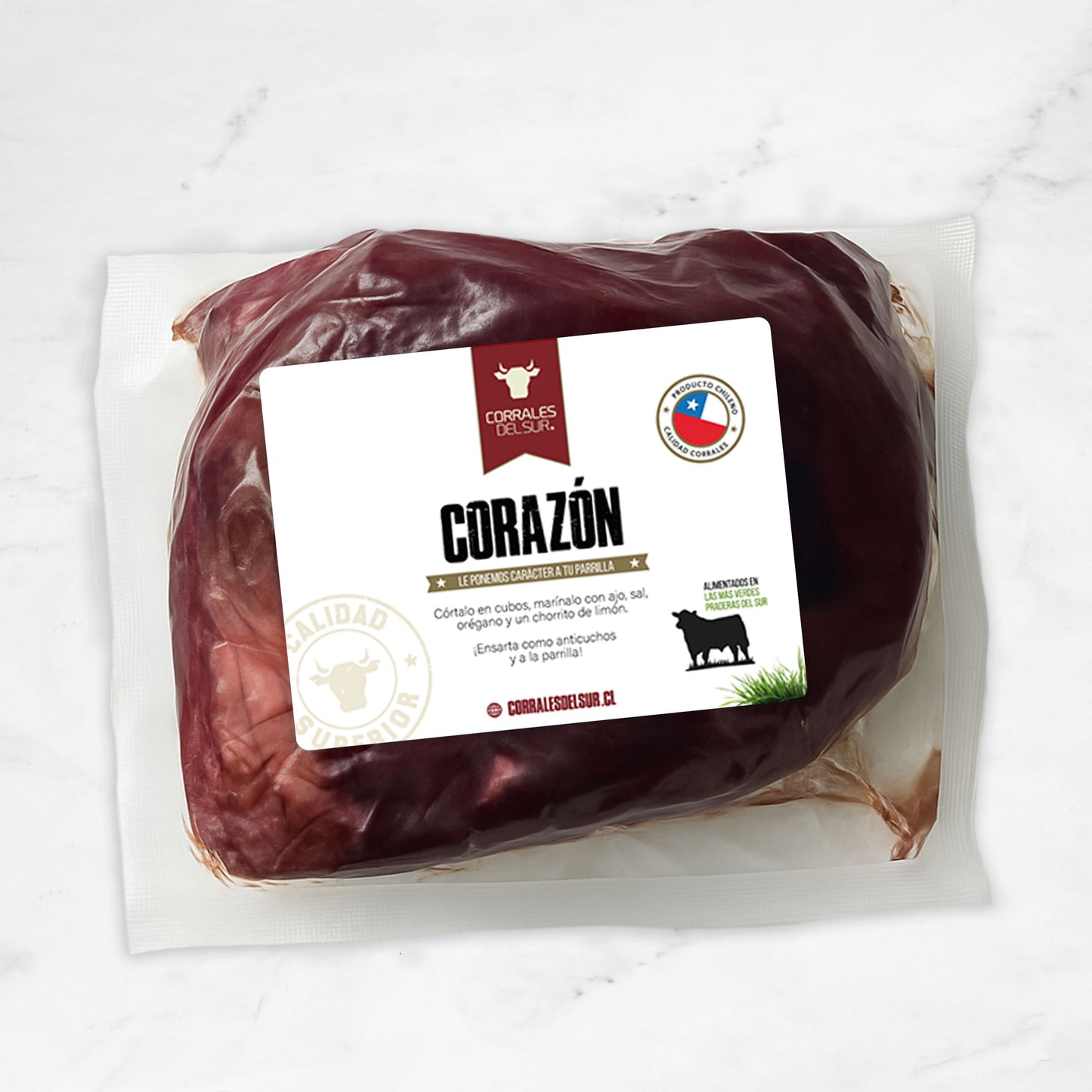 Corazón | Vacuno | Congelado