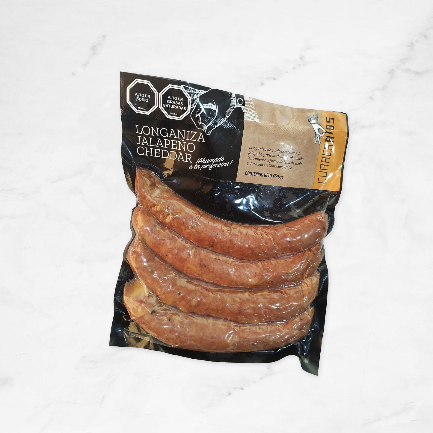 Longaniza | Jalapeño y Cheddar | Curacaribs