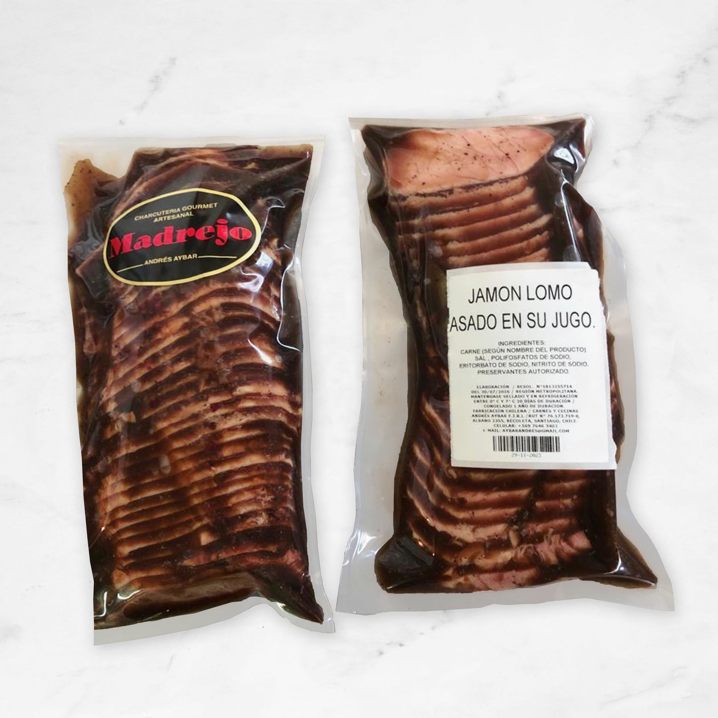 Jamón Lomo | Asado en su jugo | Madrejo