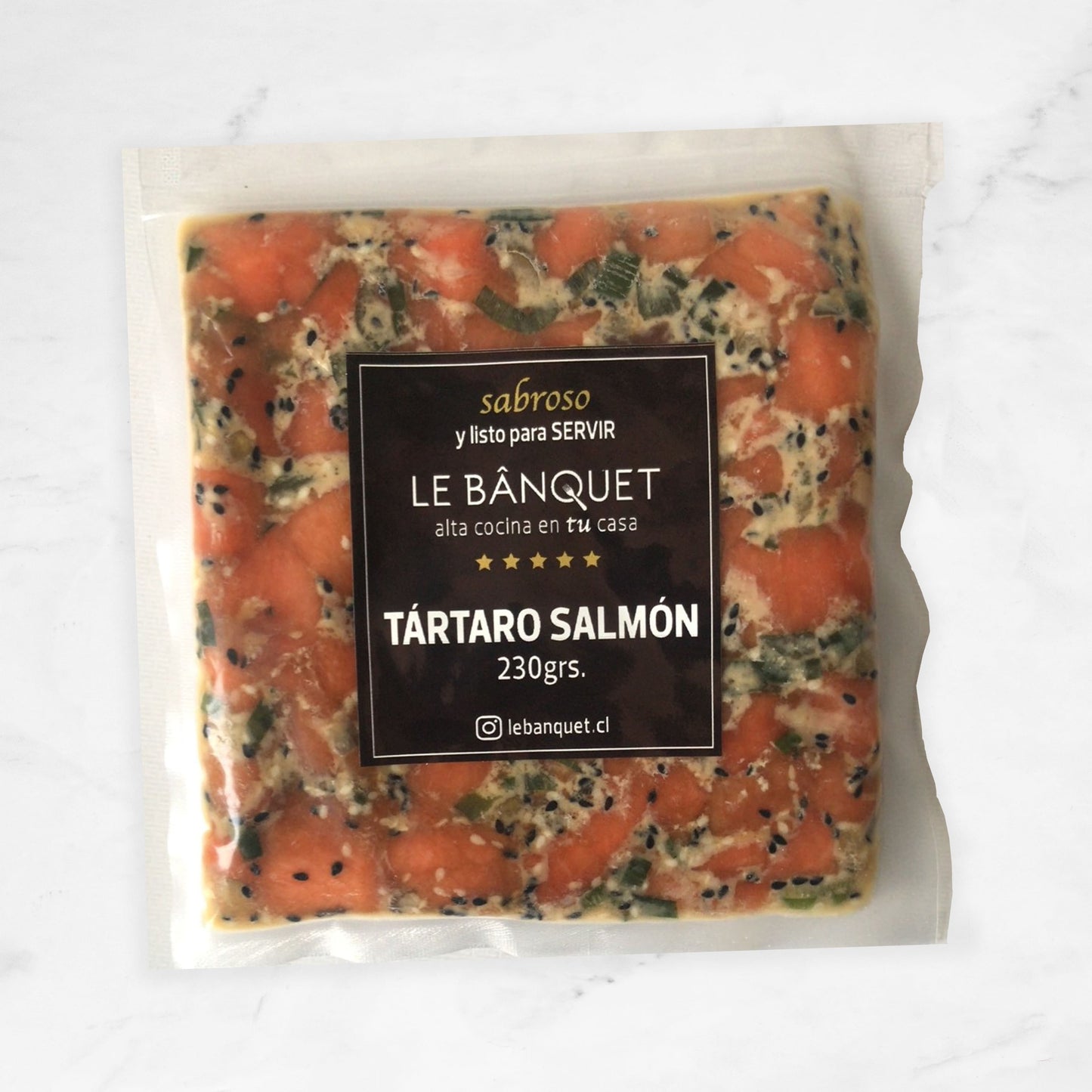 Tártaro de salmón 230grs I Le Banquet