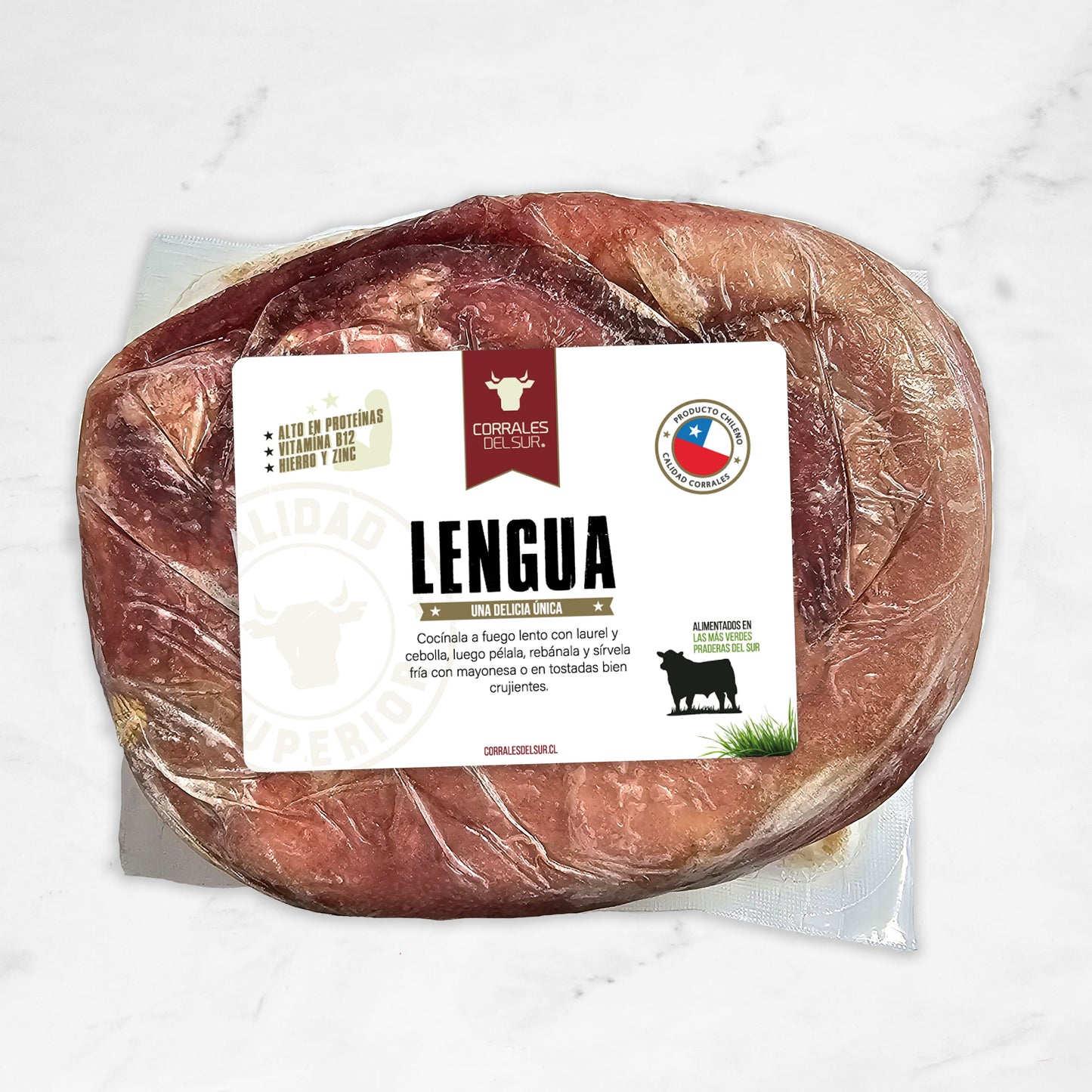 Lengua | Vacuno | Congelado 1Kg