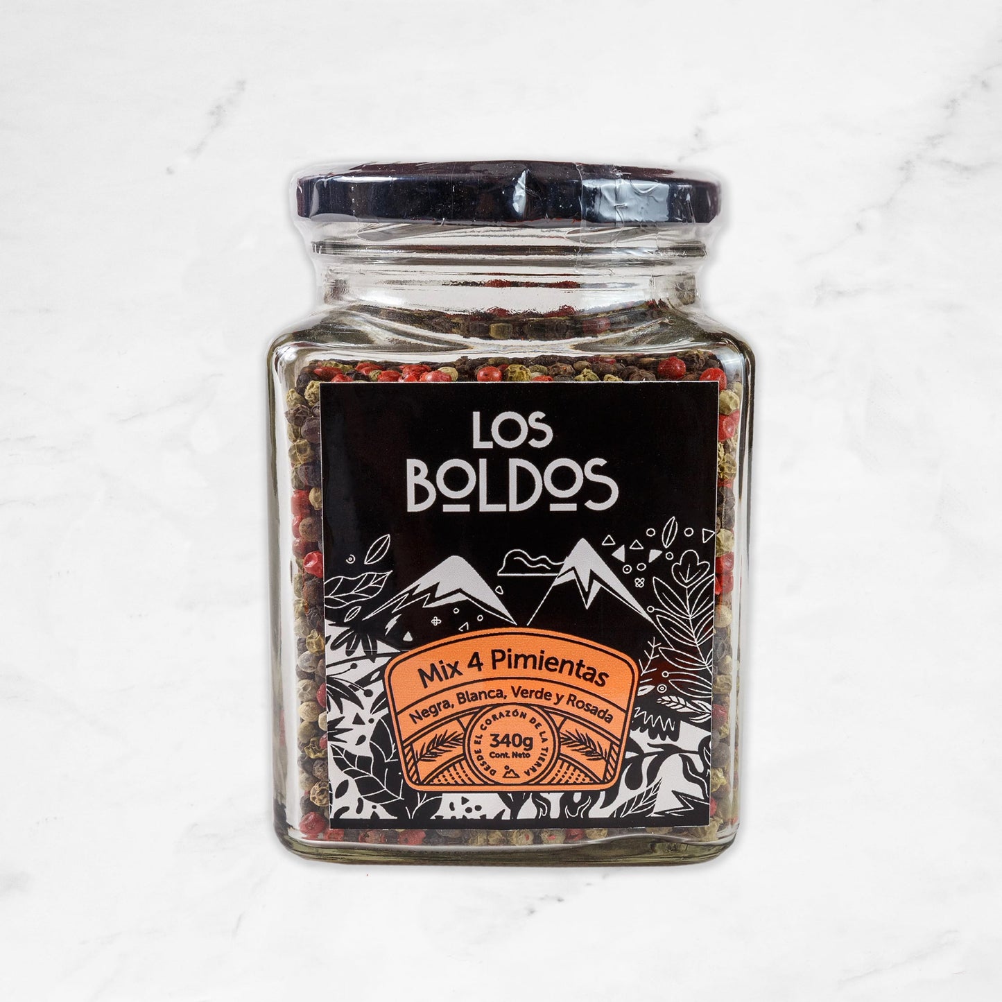 Mix Pimientas | Los Boldos | Frasco