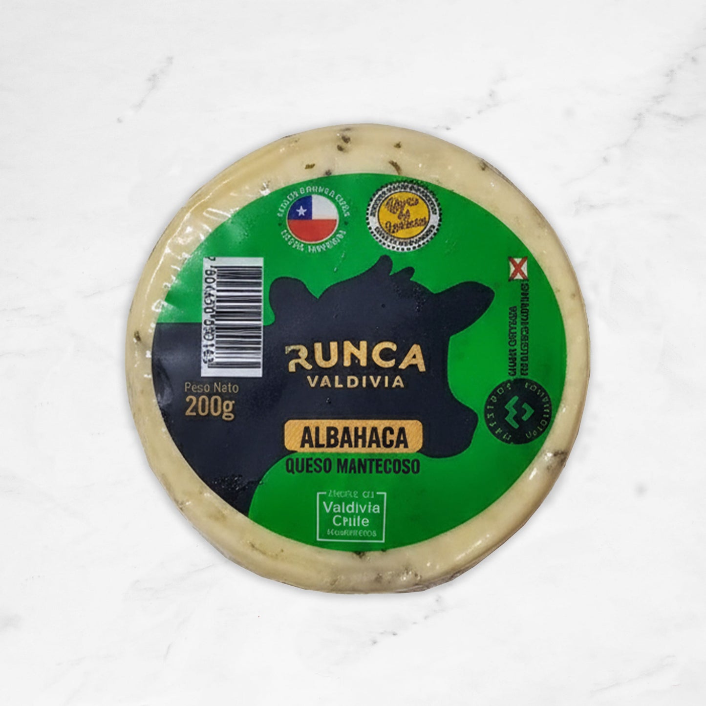 Queso | Mantecoso | Albahaca | Runca | 200g