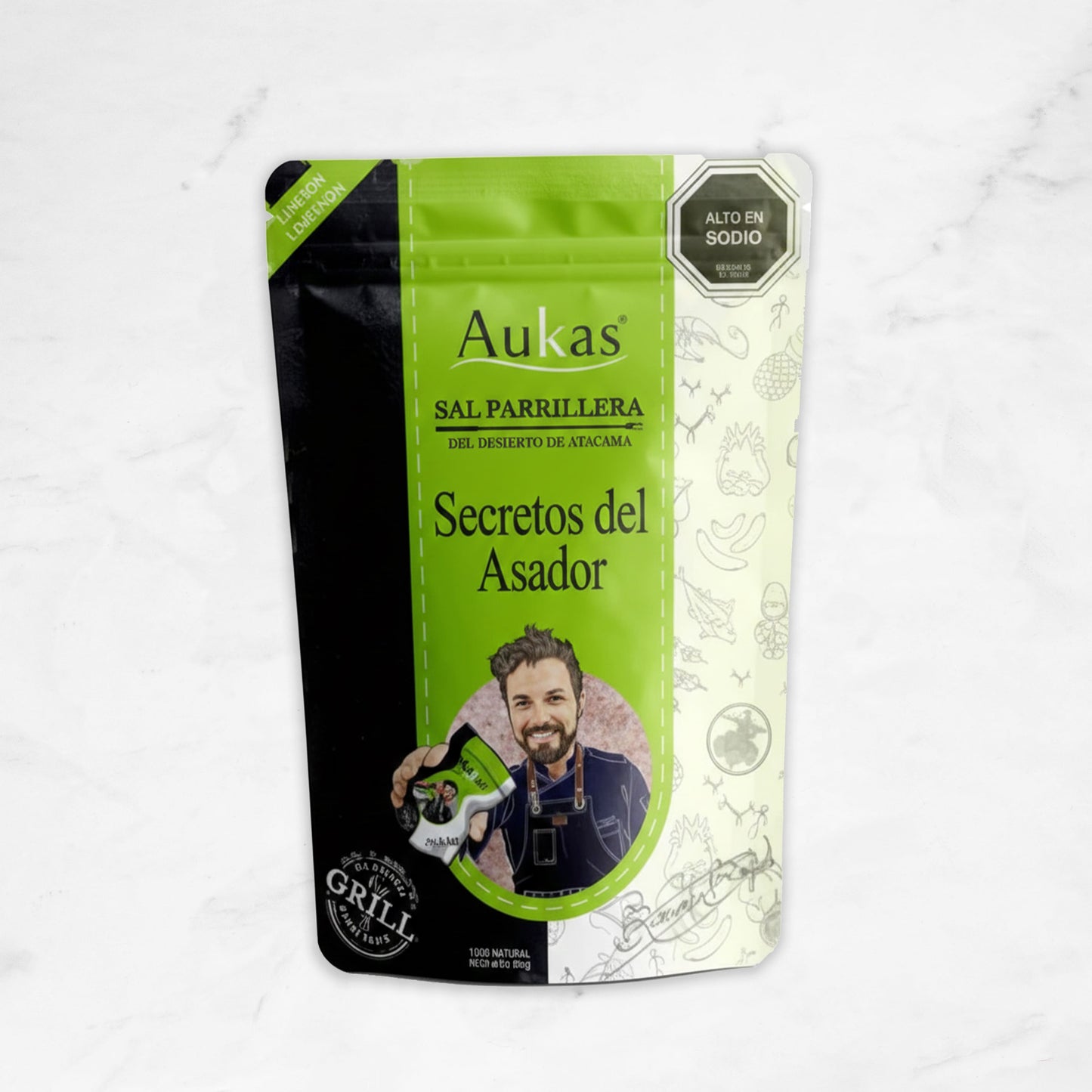 Sal Parrillera | Secretos del Asador | Cristales de Chile | TUBO