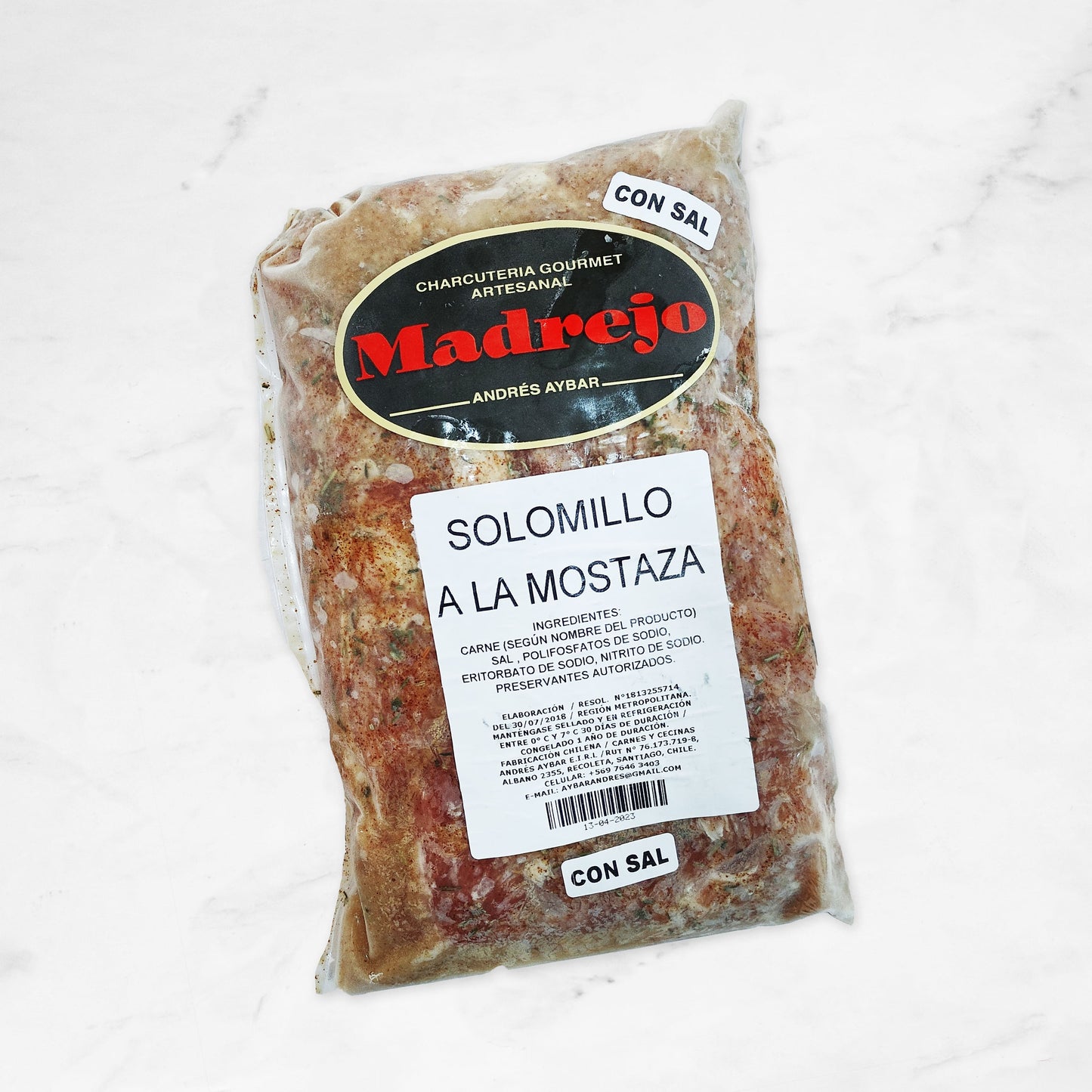 Solomillo | A la Mostaza | Madrejo | 1,3 Kg