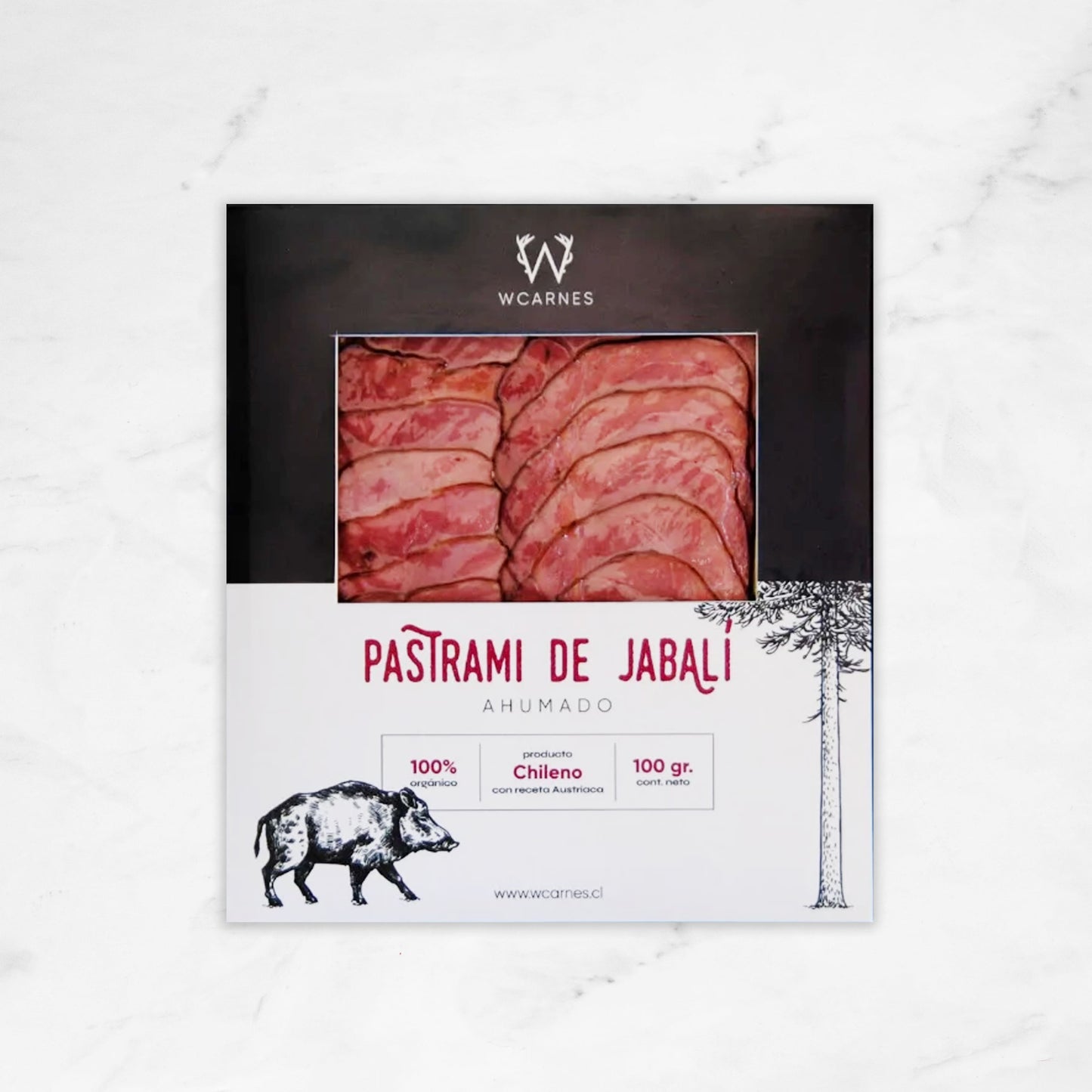 Pastrami de Jabalí | W Carnes | 100 Grs.