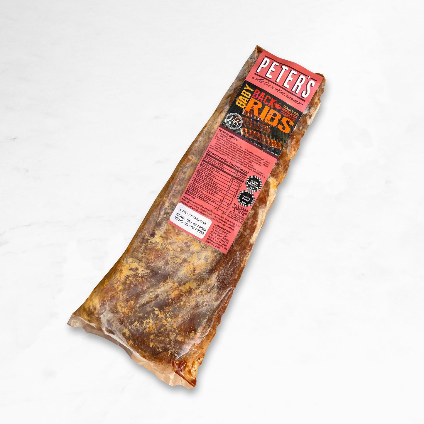 Costillas | Baby Back Ribs | Peter's