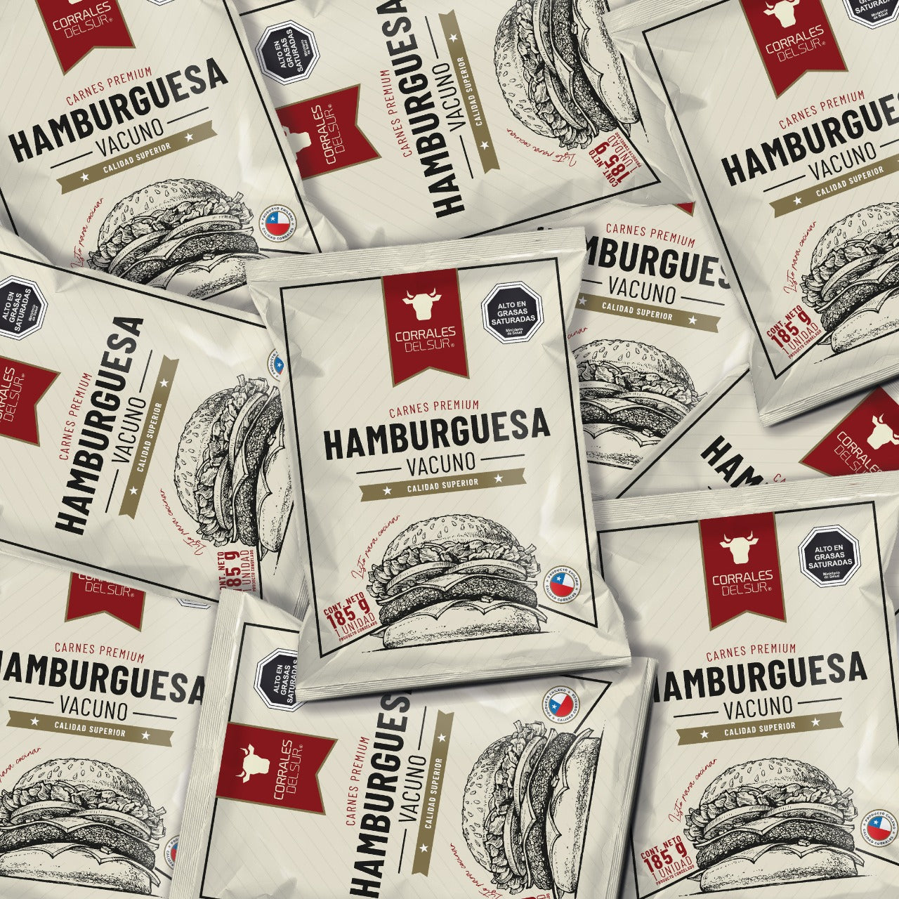 Hamburguesas | Caja | 20 unidades