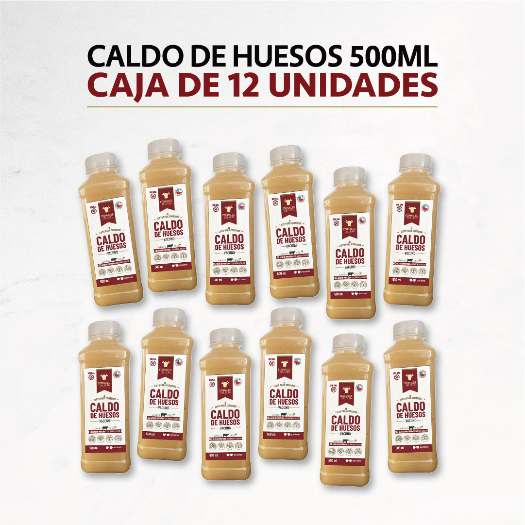 Caldo de Hueso | Caja | 12 x 500 ml