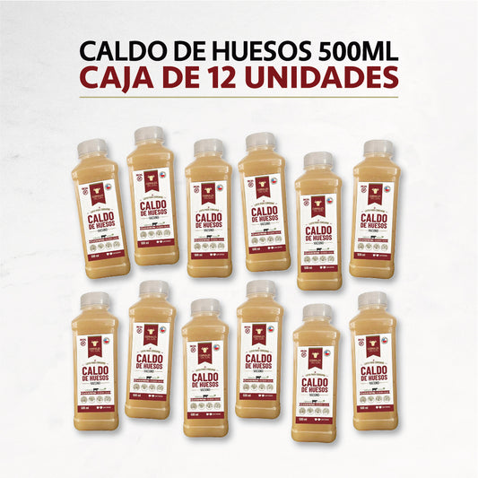 Caldo de Hueso | Caja | 12 x 500 ml