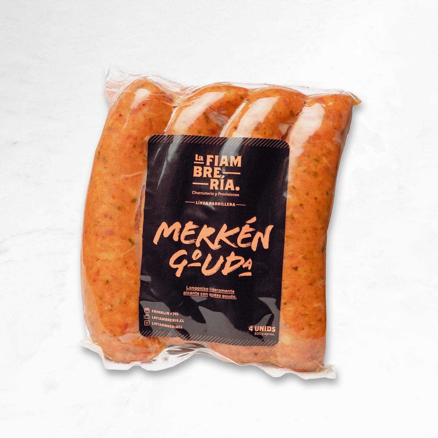 Longaniza | Merken & Queso gouda | La Fiambrería