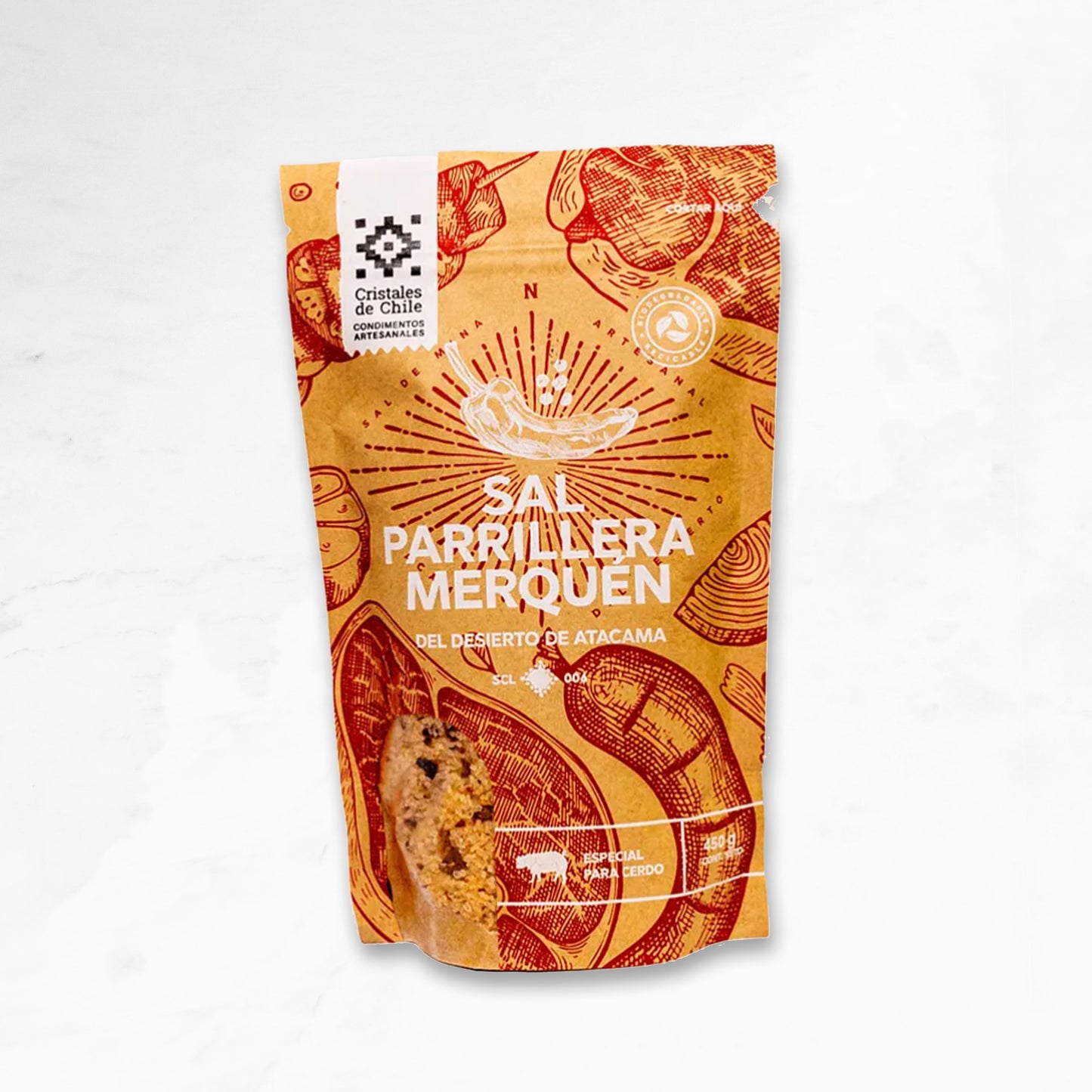 Sal | Parrillera | con Merkén | Doypack