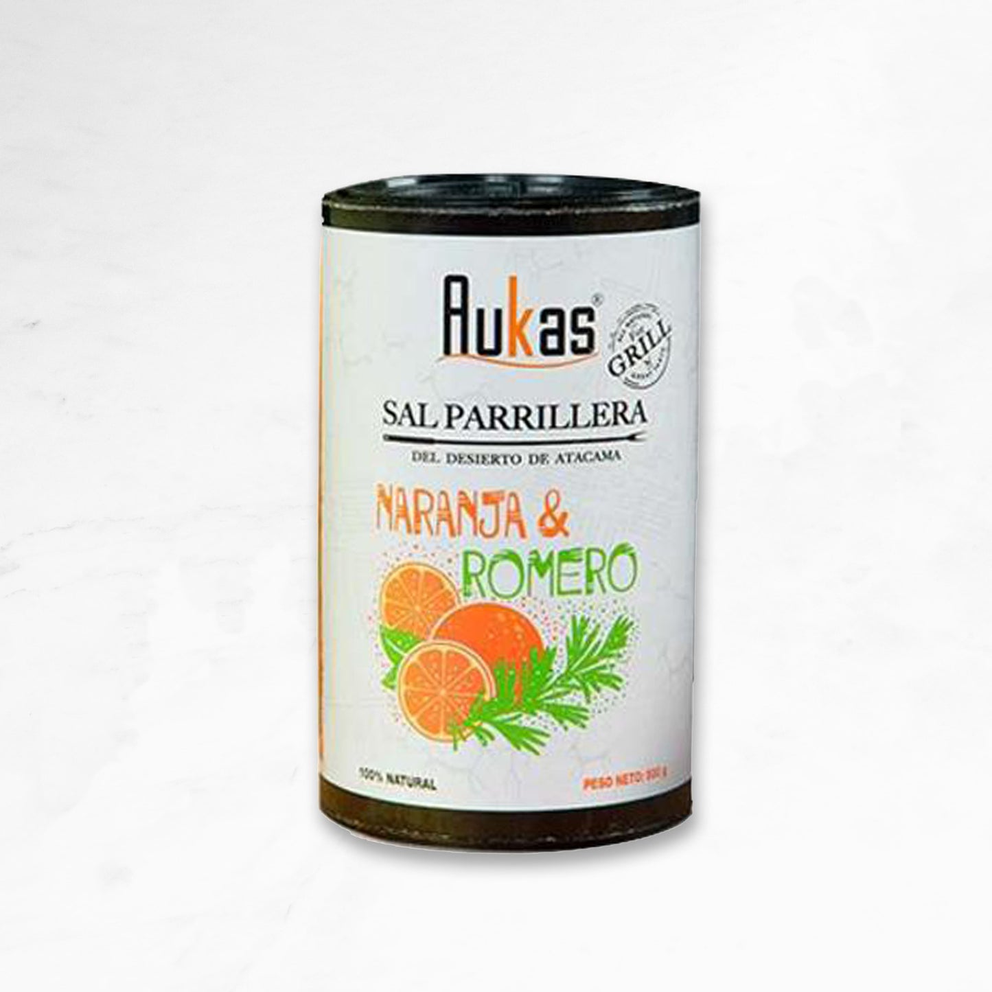 Sal | Parrillera | Naranja y Romero | Aukas | Tubo