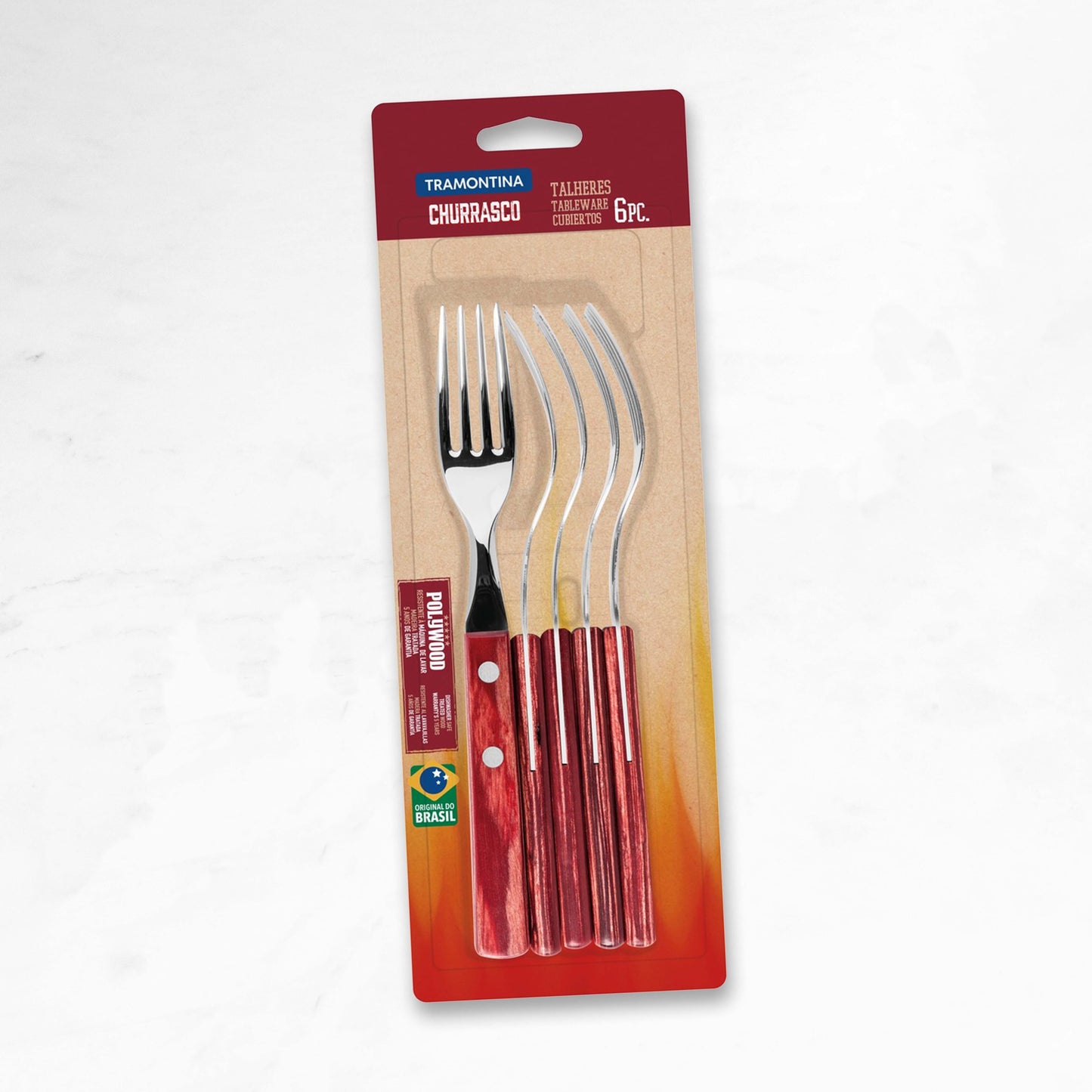 Tenedores | Churrasco | 6 unidades