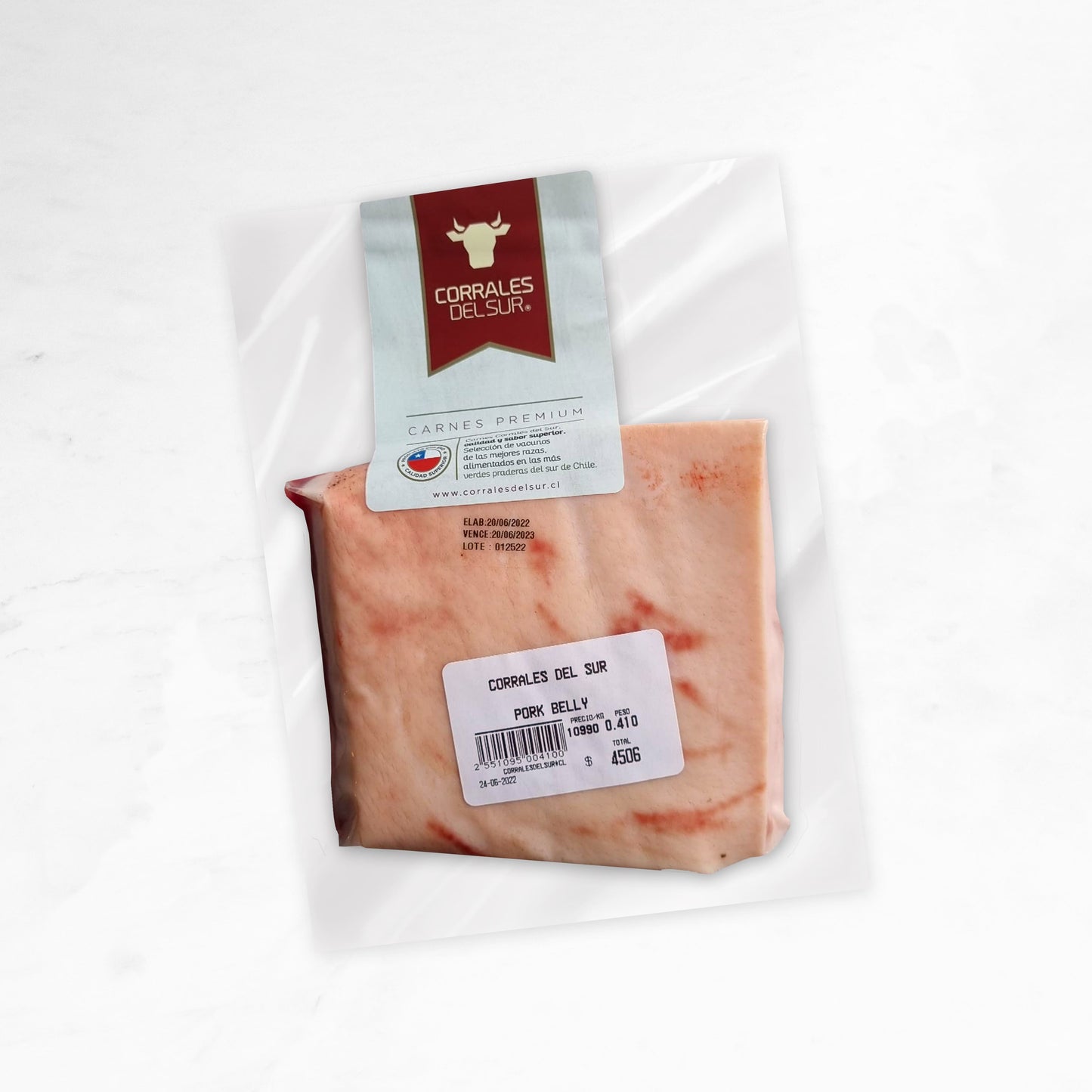 Pork Belly | Cerdo | 400 Gr