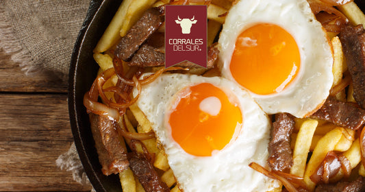 Chorrillana Chilena con Lomo Liso: una versión premium a la parrilla