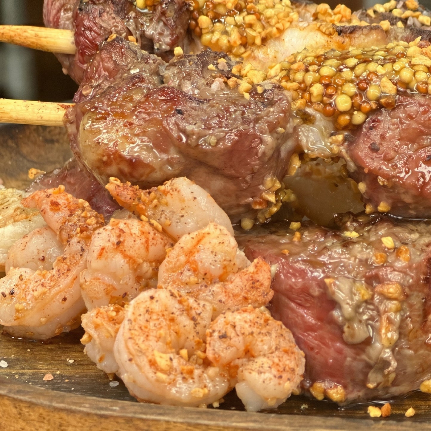 Brochetas Mar & Tierra