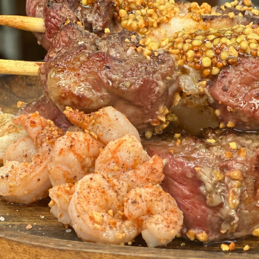 Brochetas Mar & Tierra