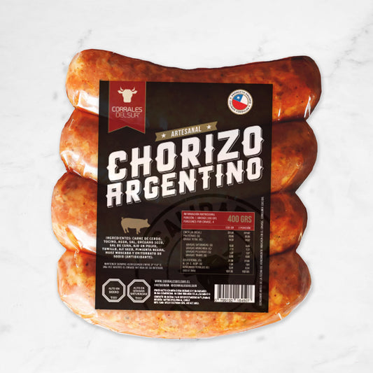 Chorizo Argentino | Corrales del Sur | 400g