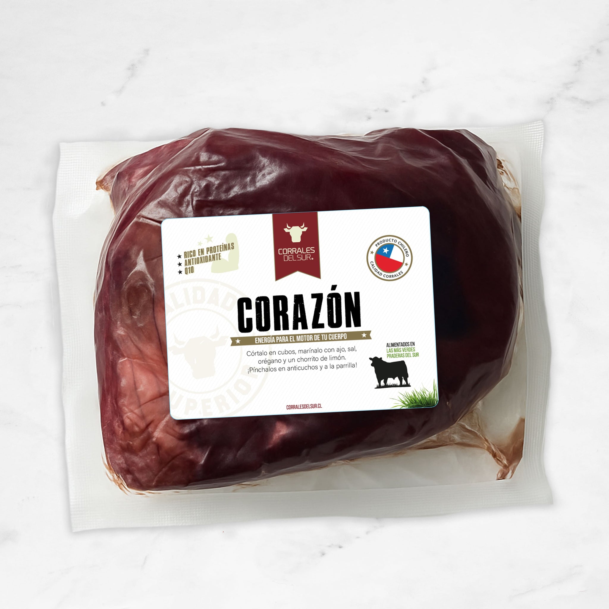 Corazón | Vacuno | Congelado
