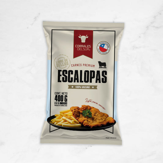 Escalopas Tradicional | Vacuno | Congelado