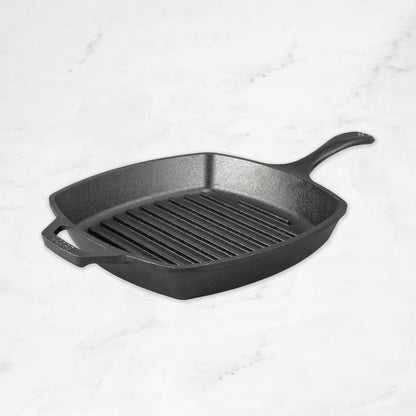 Plancha Cuadrada | Hierro Fundido | 27 cm | Lodge