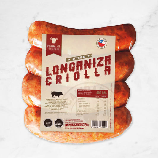 Longaniza Criolla | Corrales del Sur | 400g