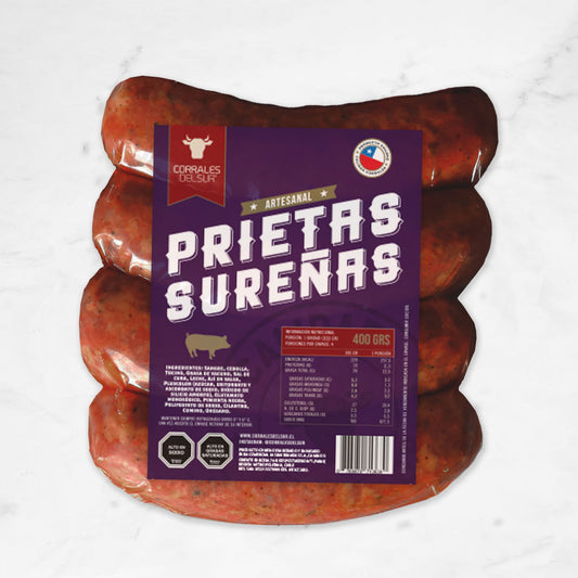 Prieta Sureña | Artesanal | Corrales del Sur | 400g