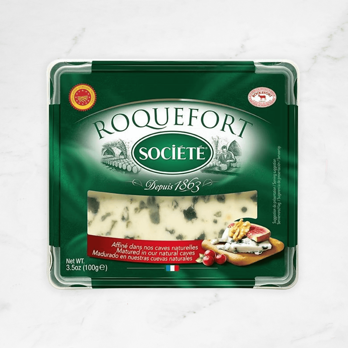 Queso | Roquefort | Société | 100grs
