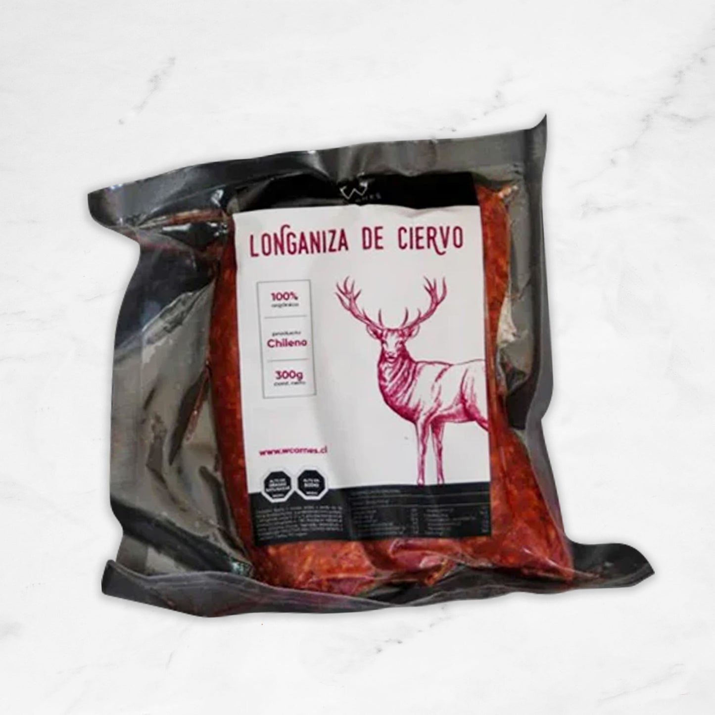 Longaniza de Ciervo | W Carnes | 300 Grs.