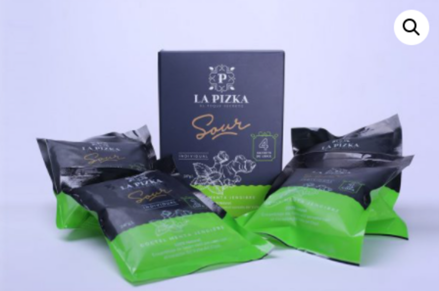 Pisco Sour Menta Jengibre Sachet x4