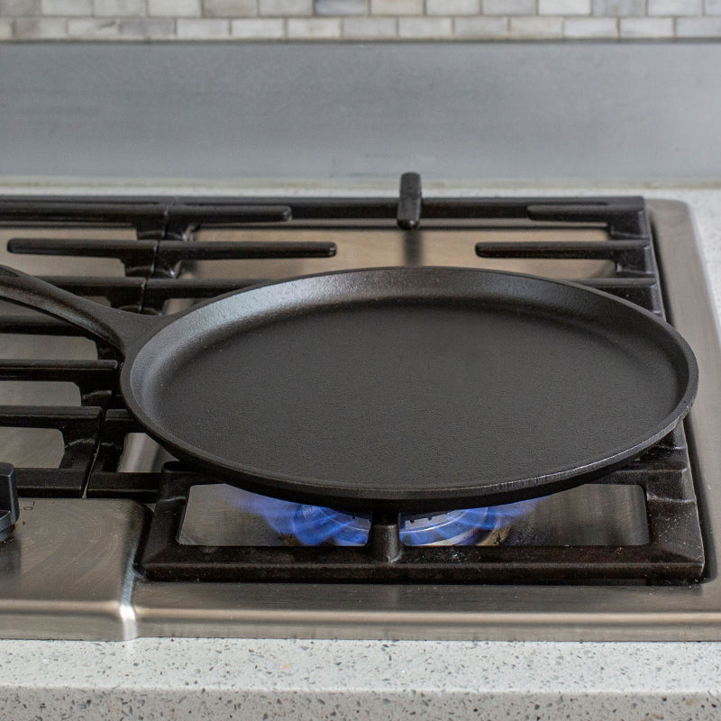 Plancha Redonda | Hierro Fundido | 27 cm | Lodge