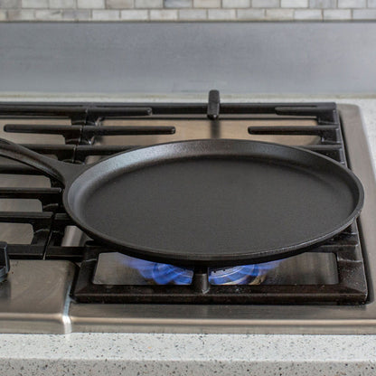 Plancha Redonda | Hierro Fundido | 27 cm | Lodge