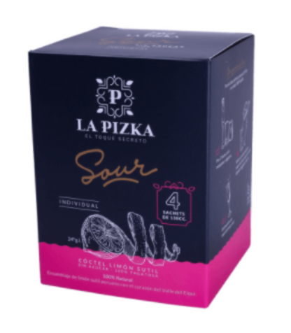 Pisco Sour Sin Azúcar Sachet x4