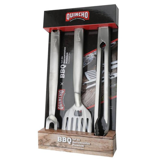 Kit | Parrillero | Asado | 3 piezas