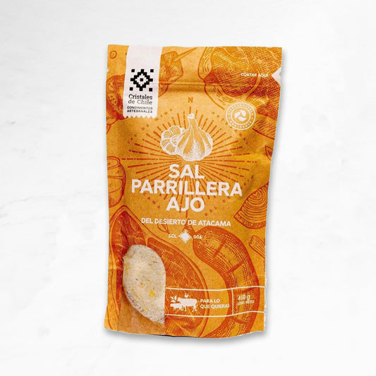 Sal | Parrillera | Ajo | Cristales de Chile | Doypack