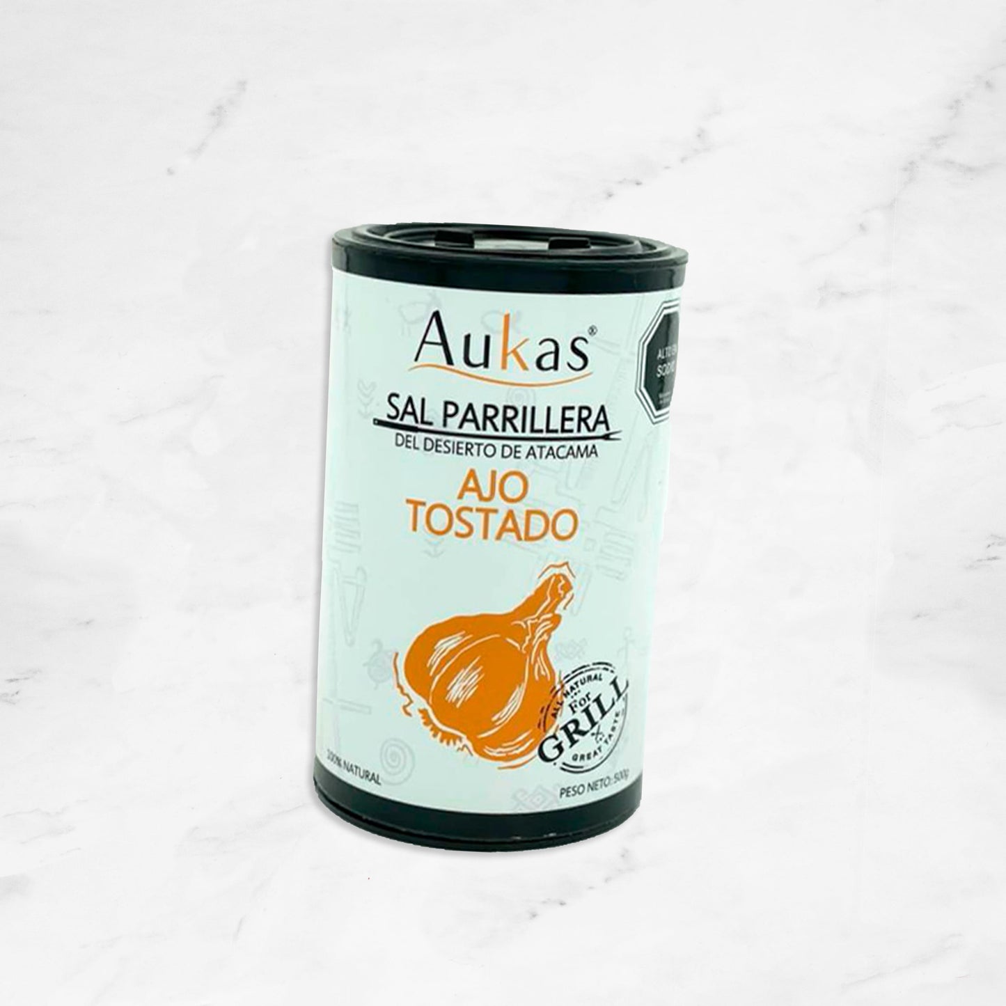Sal | Parrillera | Ajo Tostado | Aukas | Tubo