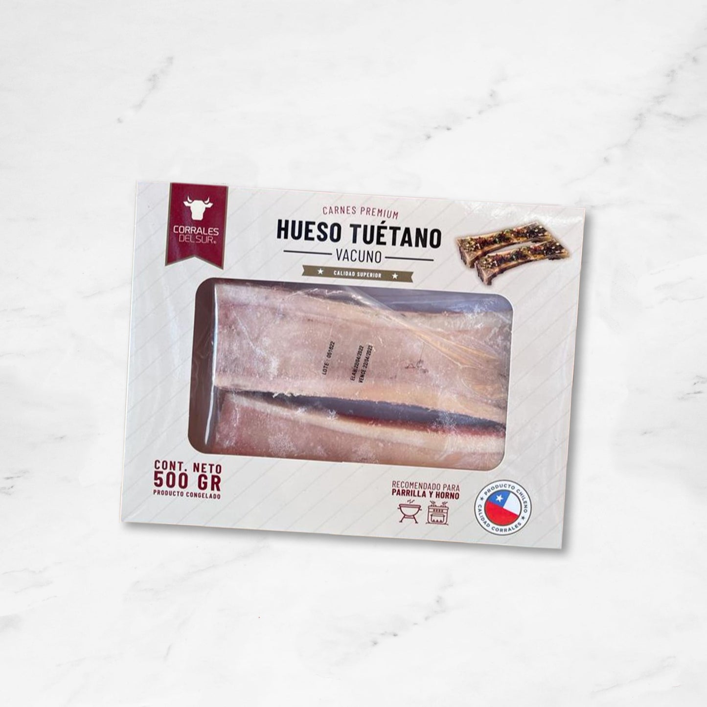 Hueso Pito | Tuétano | Médula | Congelado