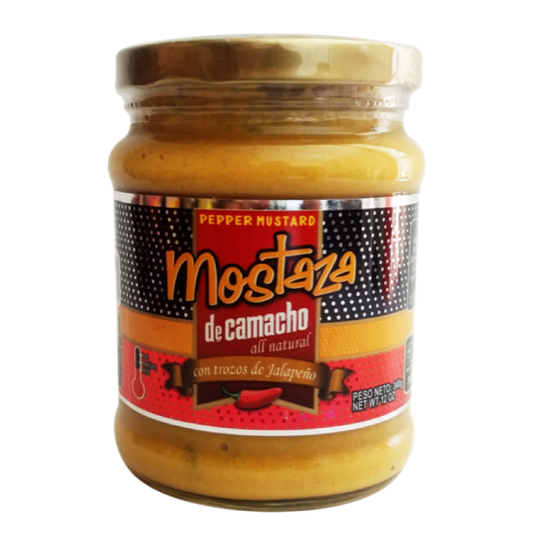 Mostaza con Jalapeños | Frasco | De Camacho