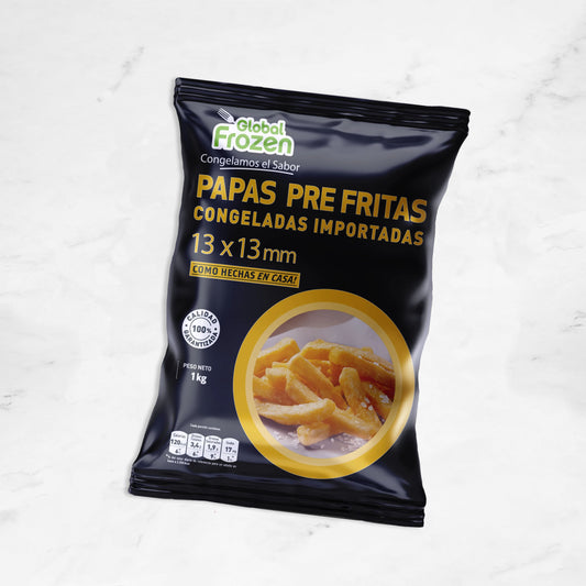 Papas Fritas | Corte Recto | Extra Gruesa | Congeladas